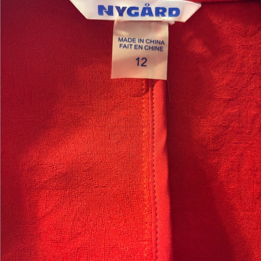 Peter Nygard Vibrant Red Blazer - Picture 4 of 4